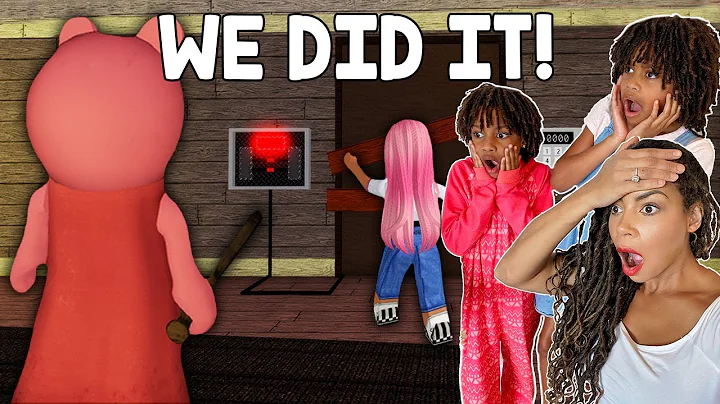 We Beat Roblox Piggy In Real Life! Chapter 1 The H...