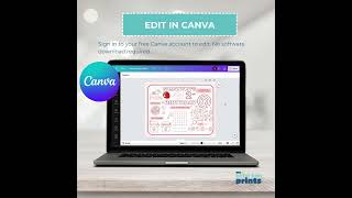 Customizing Your Birthday Activity Sheet – Step-by-Step Guide on Canva