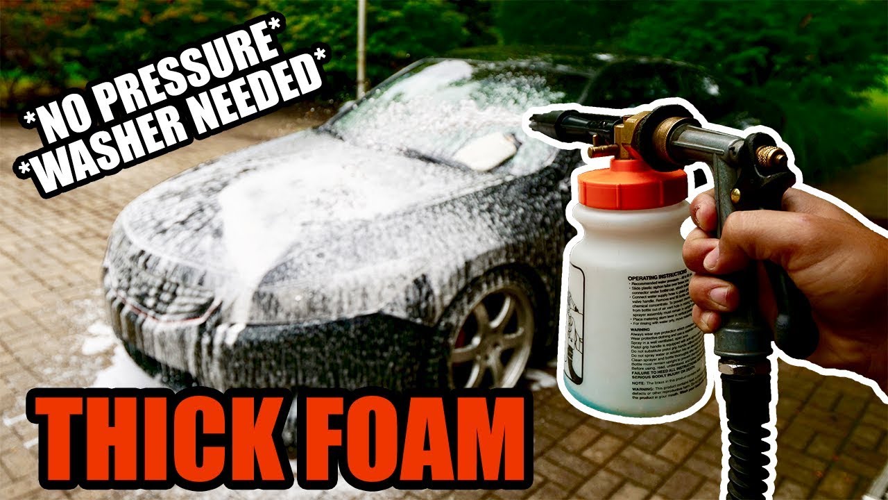 Foam Cannon Ready to Use - Touchless Car Wash Shampoo (1 Gallon