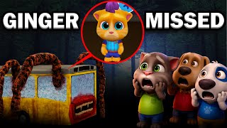 TALKING GINGER vs BUS EATER - My Talking Tom Friends