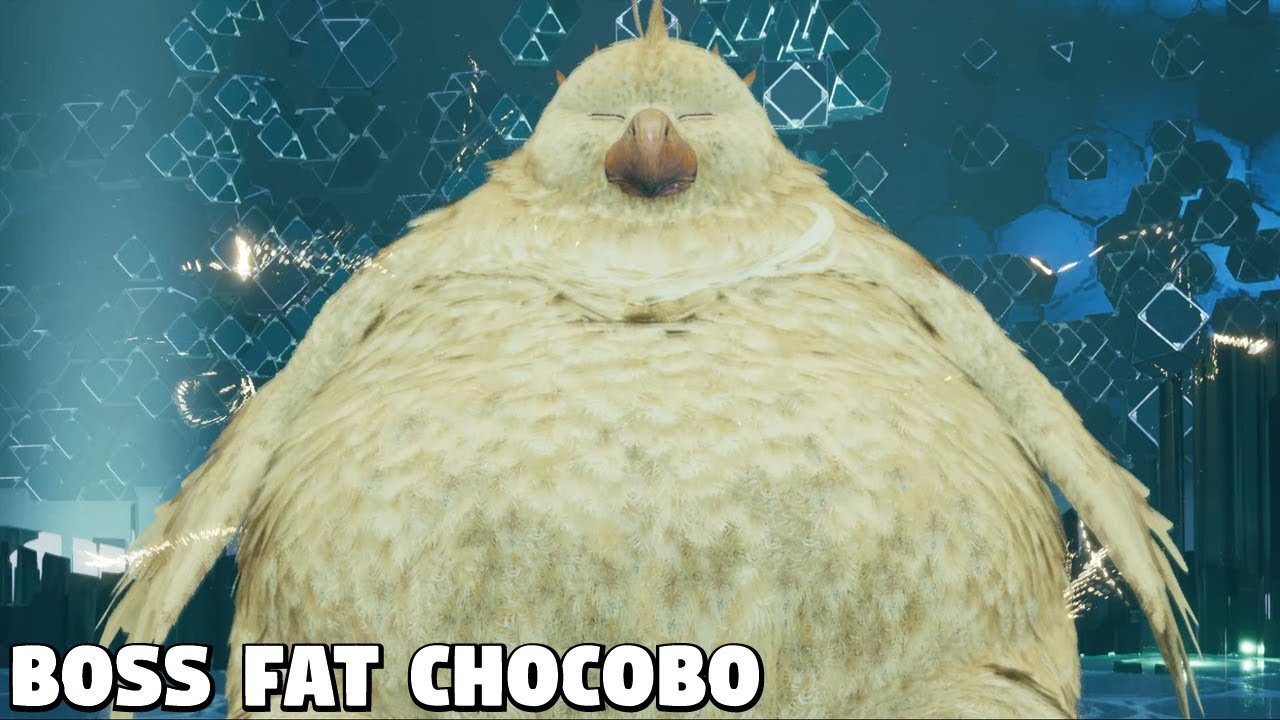 Final Fantasy 7 REMAKE - Boss Fat Chocobo