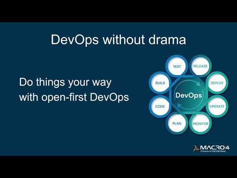 DevOps without drama - video from Macro 4