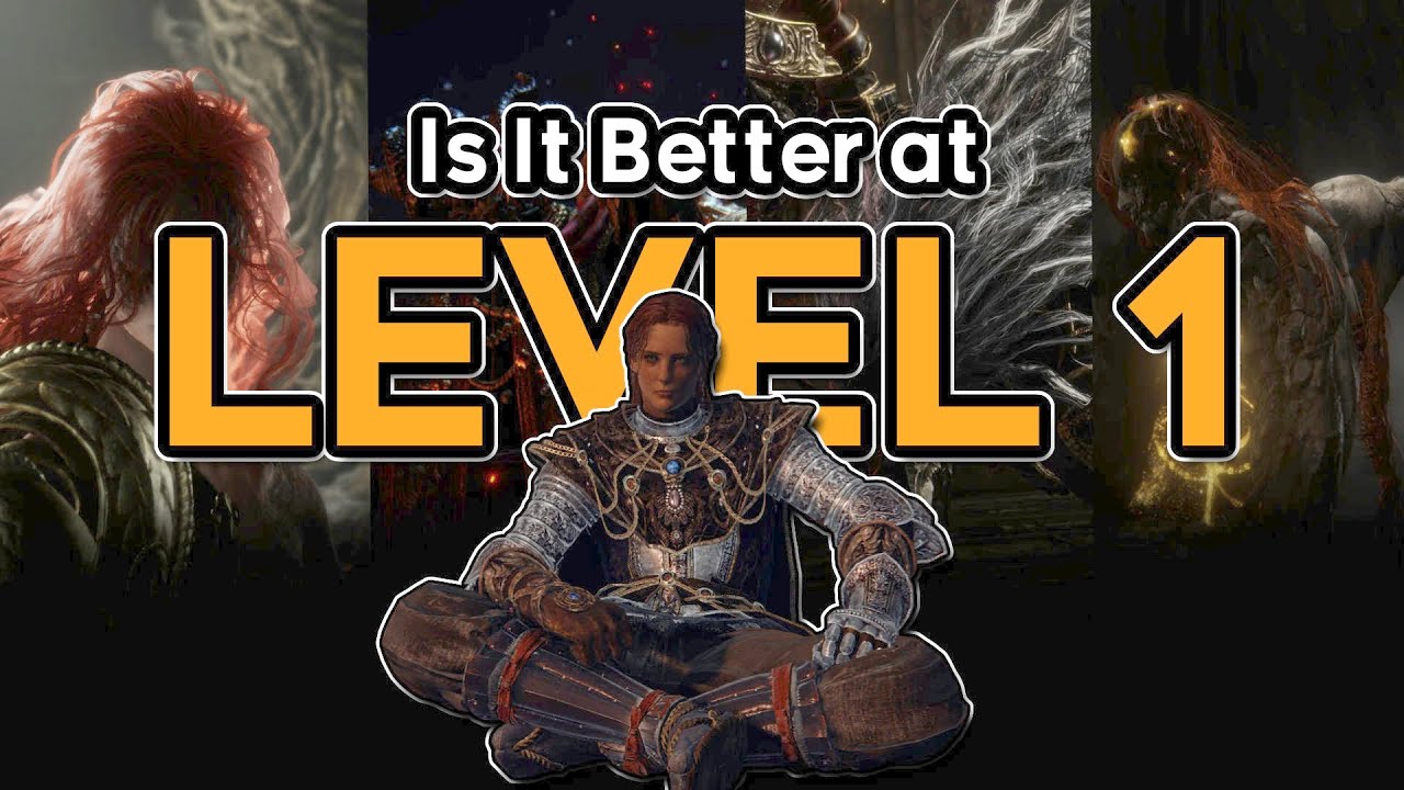 Is Elden Ring Better At LEVEL 1? - (RL1 Boss Critique)