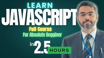 JavaScript Full Course in 2 Hours | Learn JavaScript for Beginners Step by Step