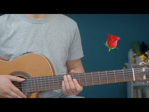 Une suite d'accords romantique à jouer en arpège - tuto guitare débutants