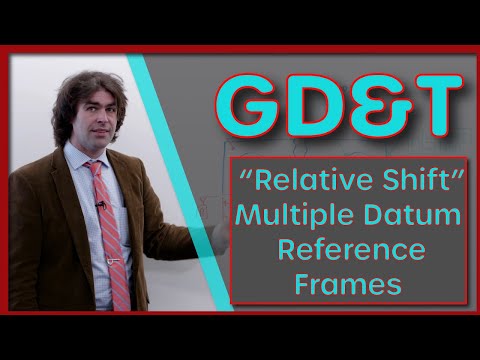GD&T "Relative Shift" Multiple Datum Reference Frames