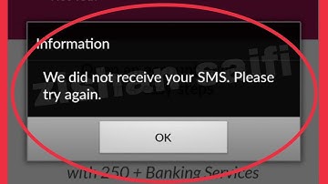 Axis Mobile Fix We did not receive your SMS. please try again Problem Solve