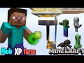 mob xp farm | One block | Minecraft Bedrock #10