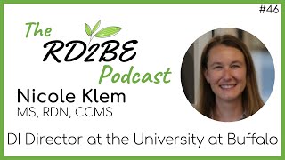 University at Buffalo Dietetic Internship - Interview with Nicole Klem