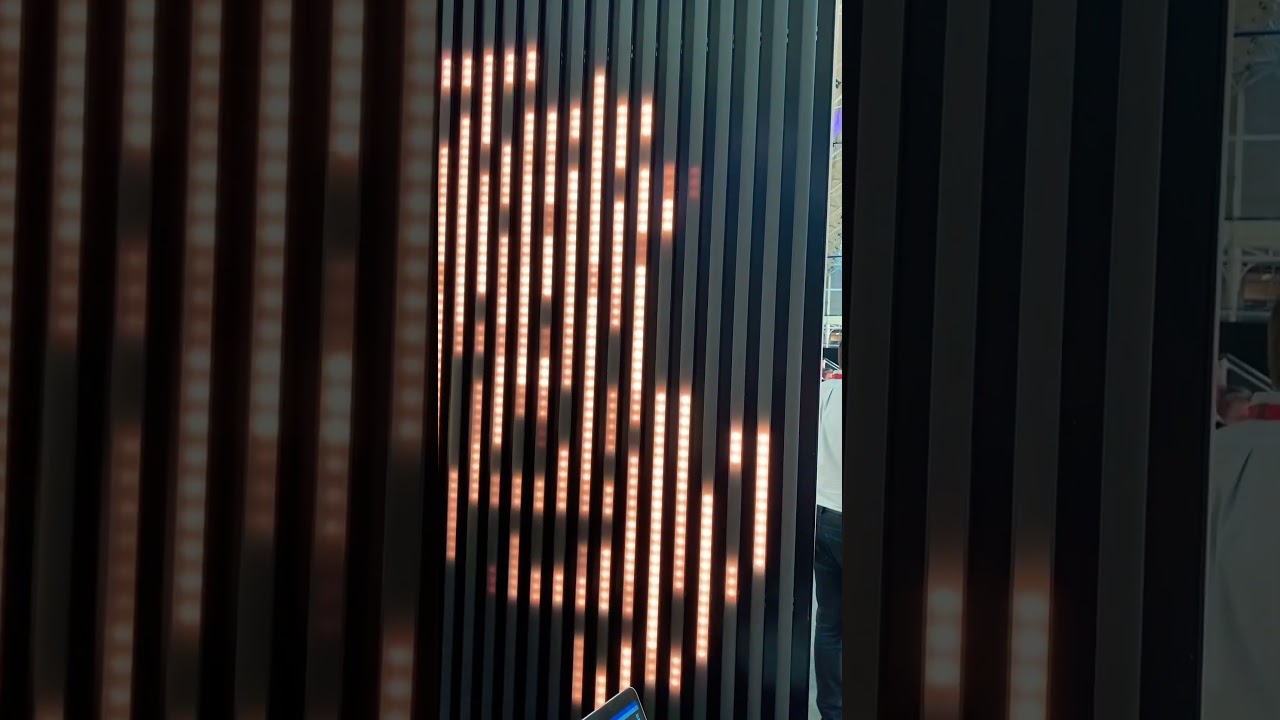 LED pixel wall control 