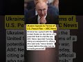 Ukraine Agrees to Terms of U.S. Peace Plan – ABC News#ukrainewar #trandingshorts #russiaukrainewar
