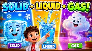 Celebrity States of Matter For KidsSolids, Liquids, and Gases Explained Net Worth