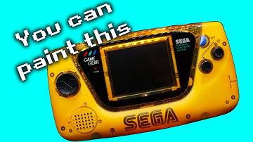 How to Paint a Console - SEGA Game Gear