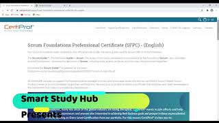 Scrum Foundations Professional Certificate (SFPC)