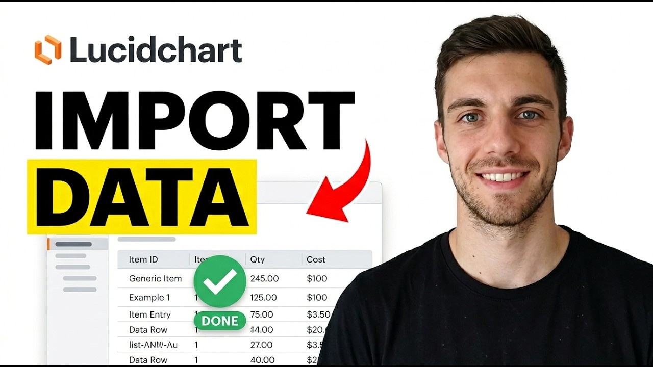 How to Import Data in Lucidchart 2026 (FAST!!!) - YouTube