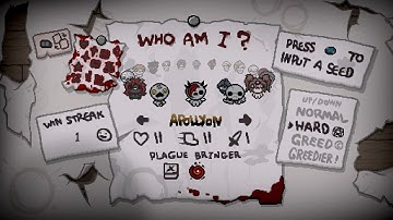 TBOI Repentance: All Tainted Apollyon Completion Marks