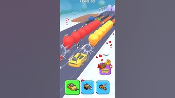 Shape-shifting Level 53 Funny Race Gameplay new hyper casual games #shorts #gameplay