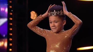 SHY kid wows with beautiful Lion King routine - Britain's Got Talent 2020 Audition
