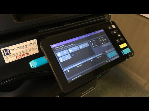 How to Scan to USB on a Toshiba 4505AC