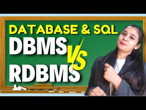 Database & SQL | Difference Between DBMS & RDBMS | Class 12 CS/IP | Lovejeet Arora #SQL #class12