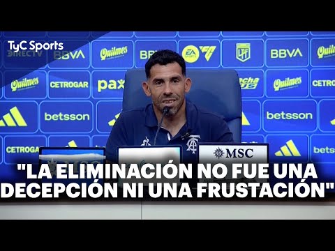 CARLOS TÉVEZ tras la ELIMINACIÓN de TALLERES: "BOCA TE LLEGA DOS VECES Y TE HACE CUATRO GOLES" 🔵🟡