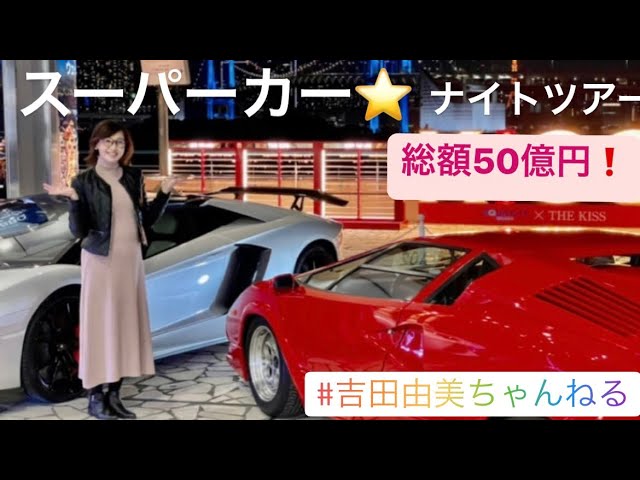 総額50億円】「スーパーカー☆ナイトツアー💕」激レア「マクラーレン