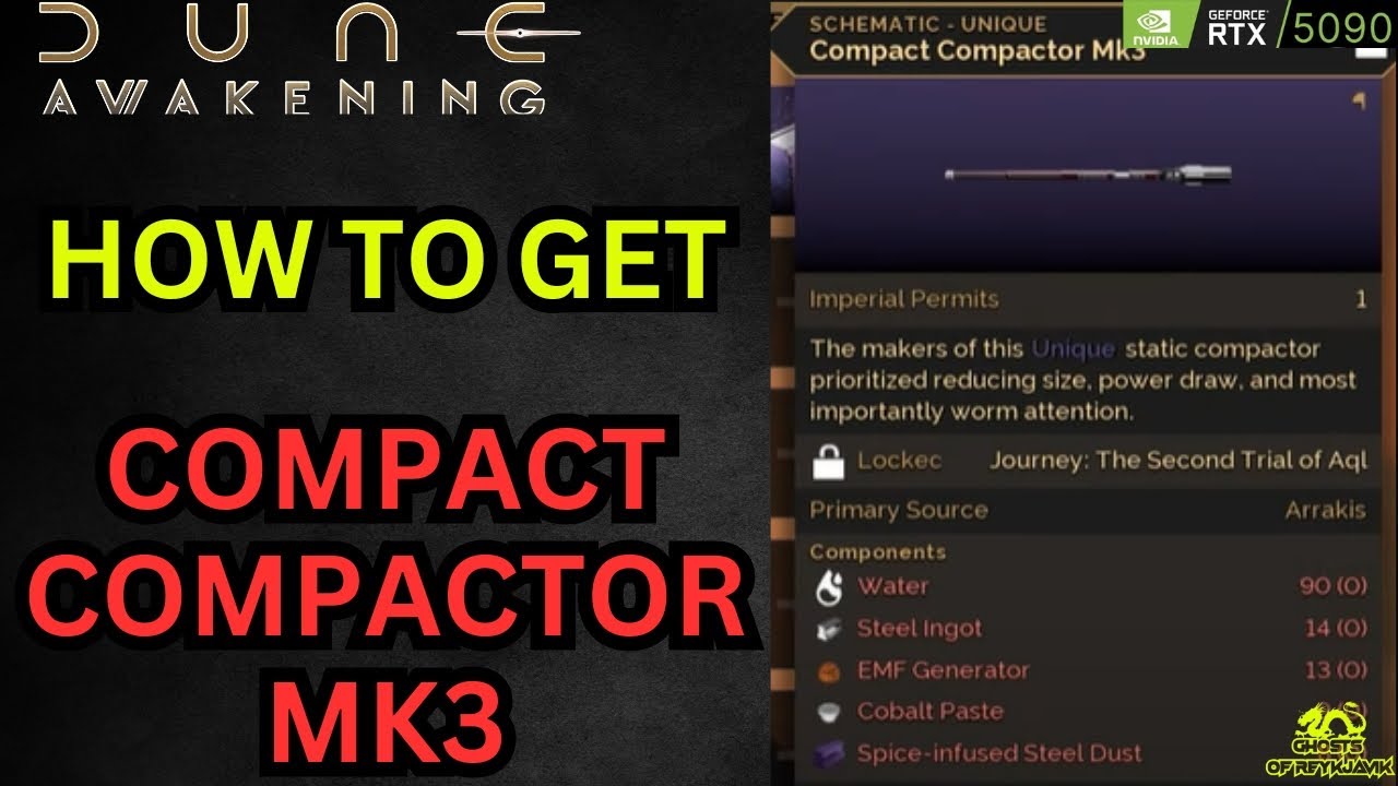 Compact Compacter MK 3 Location - Dune Awakening
