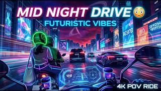 MIND-BLOWING NIGHT: Cyberpunk Jakarta Midnight Ride POV ASMR 4K 🌃
