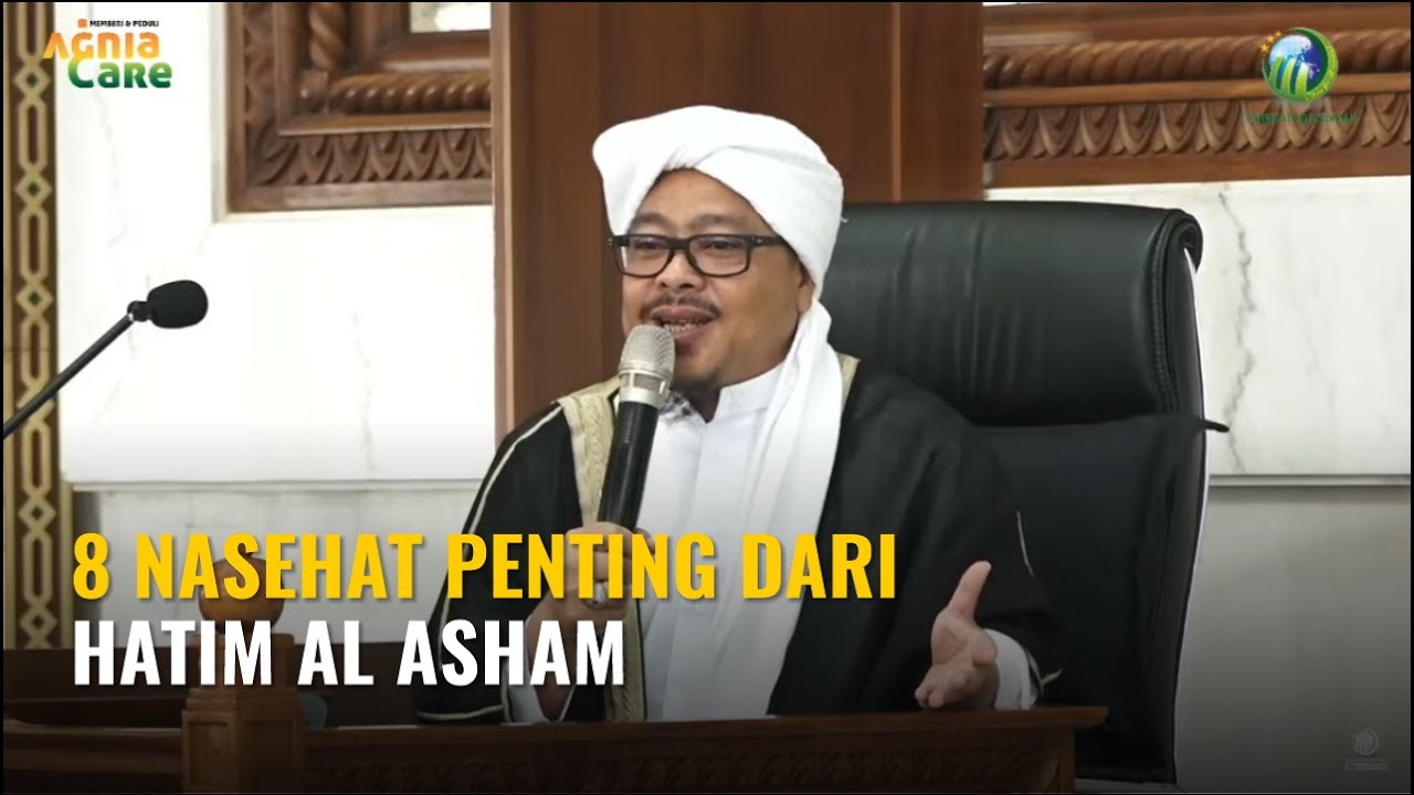 [LIVE] 8 NASEHAT PENTING DARI HATIM AL ASHAM - Syekh M. Fathurahman | Kajian Tasawuf