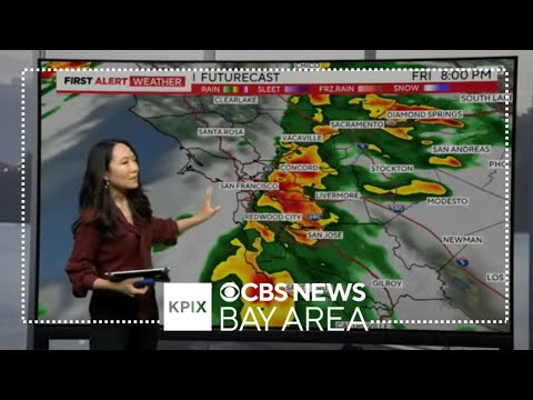 Tracking the return of rain in the San Francisco Bay Area (3/22/24)