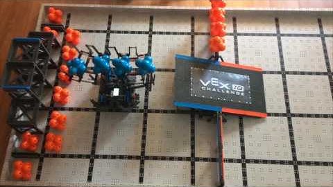 Vex IQ Crossover 6210F Programming Skills 65 Points