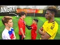 10 Year Old Kid RONALDO vs 20 Year Old Footballer.. Who is better? (AMAZING FOOTBALL COMPETITION)