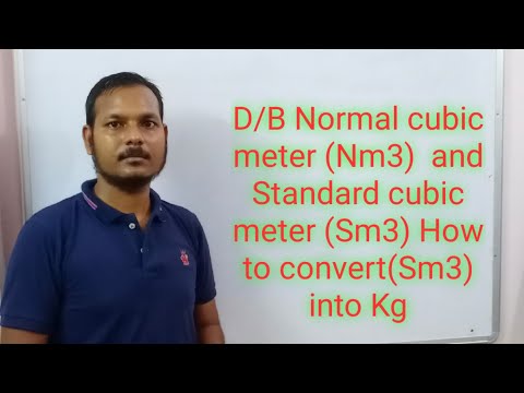 What is  Difference between Normal cubic meter (NM3) AND Standard cubic meter( SM3)