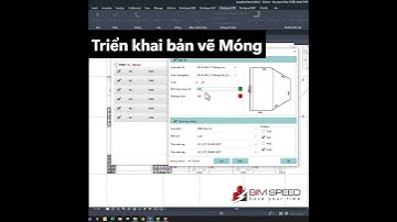 🧱 Triển khai toàn bộ móng trong 1 lần – Cực nhanh với BIM Speed! 1