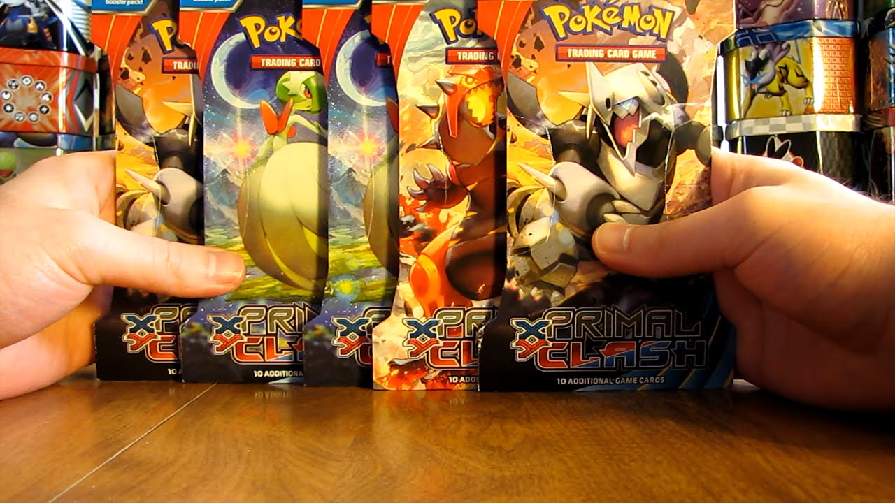 5 Primal Clash Booster Pack Opening