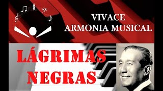 LAGRIMAS NEGRAS - PIANO TUTORIAL - ARMONIA MUSICAL chords