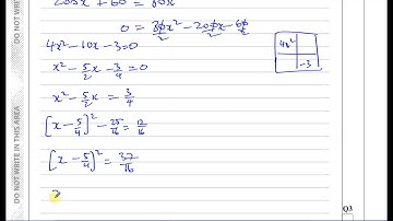 EDEXCEL  IAL WMA13 P3 new Specimen Paper  Q3 Exponentials & Logarithms   Modelling