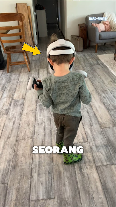 ANAK INI MENCOBA KACAMATA VR, DAN MELAKUKAN HAL YANG TAK TERDUGA⁉️#shortsvideo #shortsfeed #short