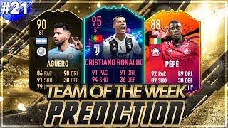 FIFA 19: TOTW 21 PREDICTIONS! IF RONALDO, AGUERO & PEPE
