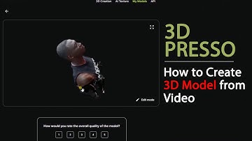 3DPresso: How to Create3D Model from Video