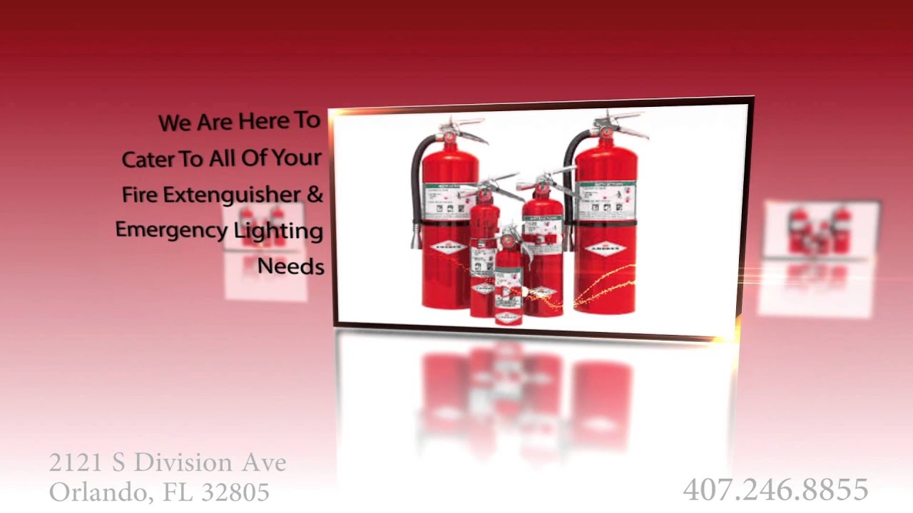 Fire Extinguishers Orlando FL Mid State Fire Equipment YouTube