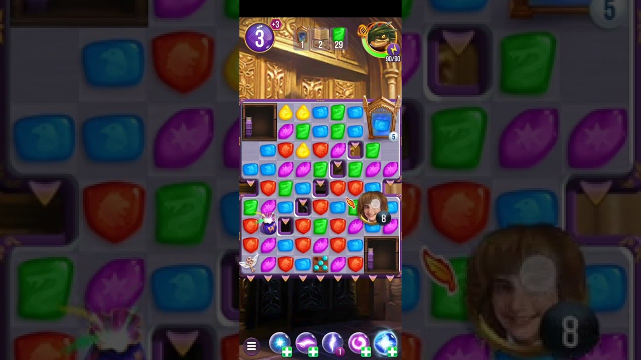 Harry Potter: Puzzles & Spells level 2079 no boosters