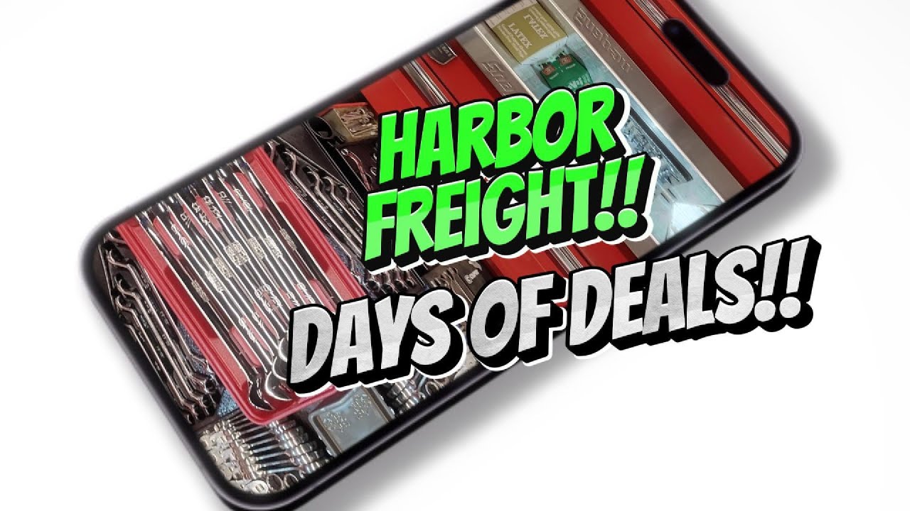 Harbor freight Days of Deals sale 40% of icon wrench's!!!!!