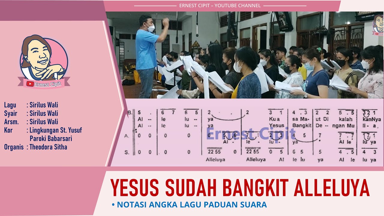 Yesus Sudah Bangkit | Lagu Malam Paskah Meriah | Sirilus Wali | Lagu Paskah Gaya Jai