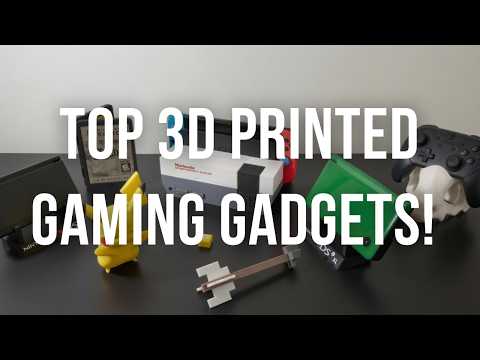 Top 3D PRINTED Gaming Gadgets!