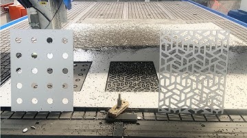 CNC Router Machine Cutting Aluminum Composite Panel