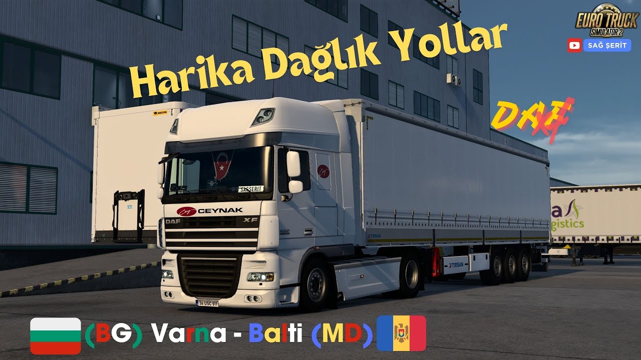 Müzik Eşliğinde Dağlık Yollardayız | DAF XF  | 1.50 ETS2 
