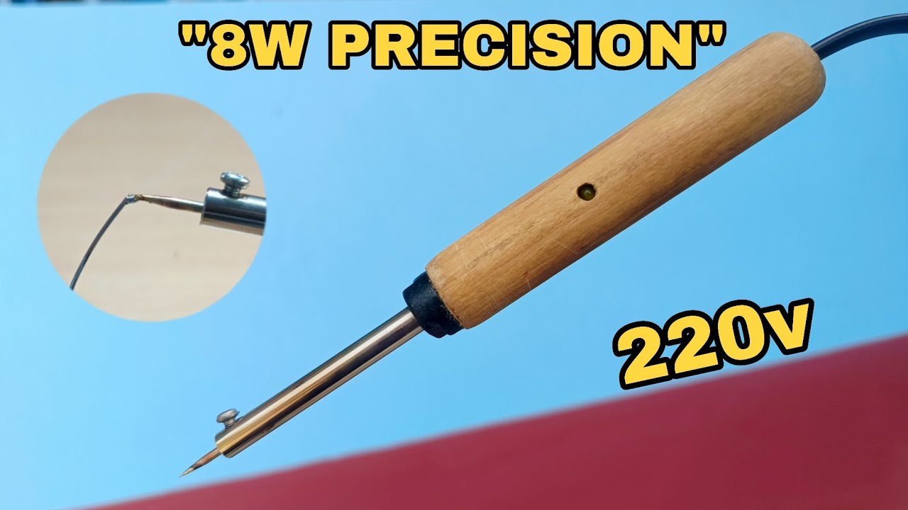 Building the Ultimate Slim Soldering Iron for SMD Electronics 