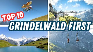 GRINDELWALD FIRST: Top 10 Things to Do & Experience on the Grindelwald First! by The Traveling Swiss – Alexis & Louis 27,739 views 7 months ago 9 minutes, 37 seconds