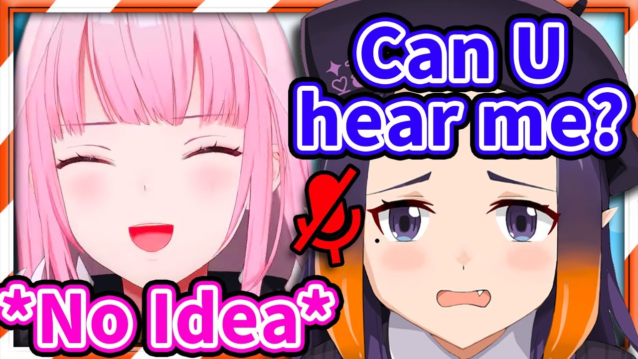 Ina INVADED Calli's Stream but Forget She's MUTED 【HololiveEN】